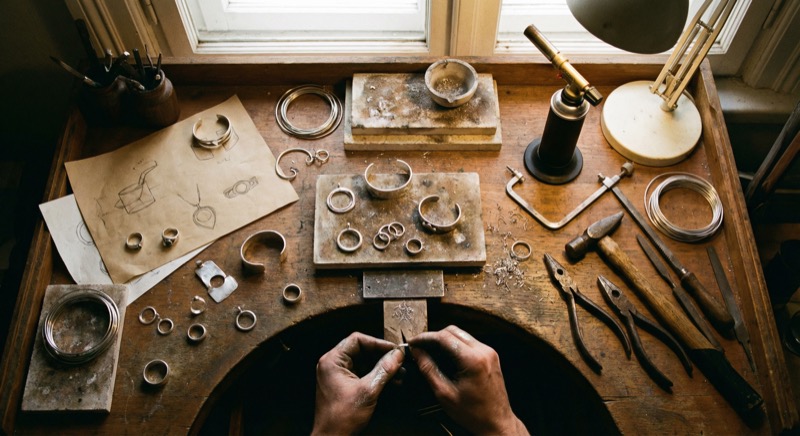 מאחורי הקלעים של יצירת תכשיטים