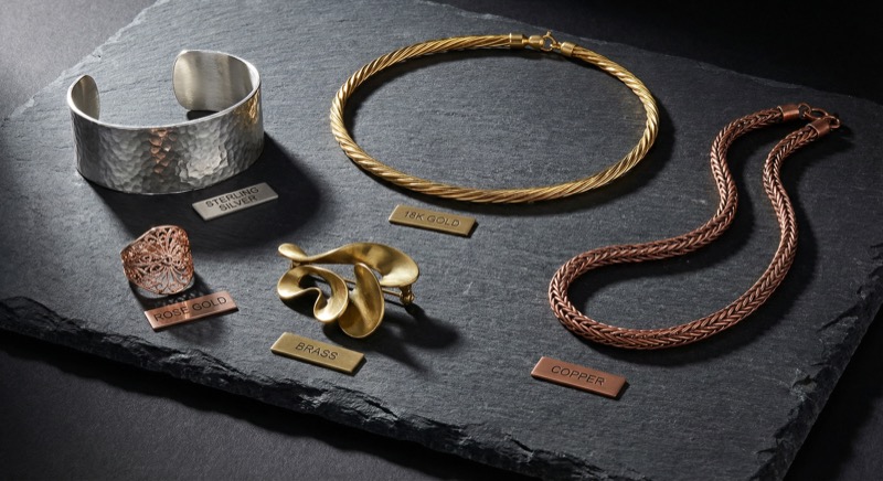 סוגי מתכות לתכשיטים