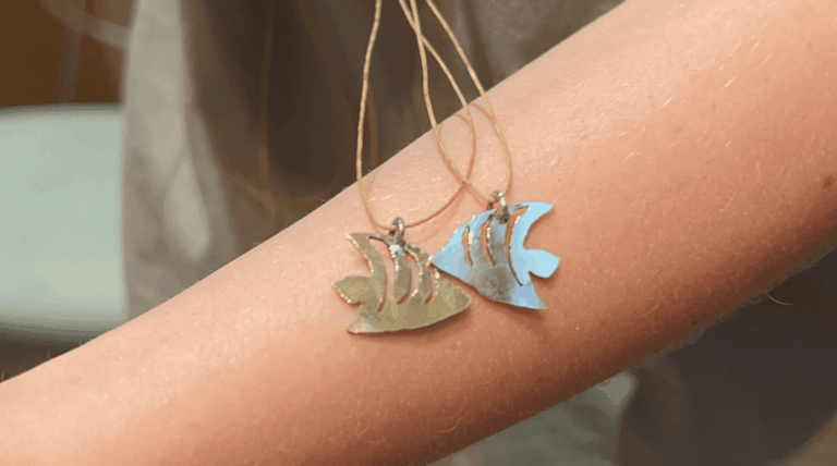 תמונה מהסטודיו של Jewelry Room TLV, סדנאות צורפות ביפו